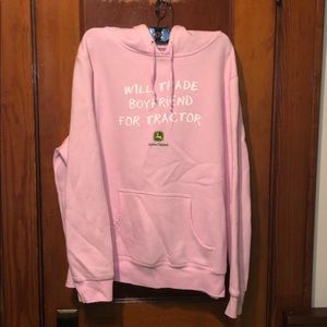 Women’s John Deere hooded sweatshirt